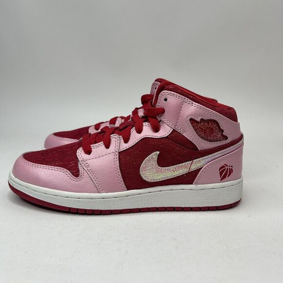 Nike Air Jordan 1 Mid Premium “Valentine's Day” 2023 - Picture 6 of 8
